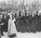 Uroczystość otwarcia drogi Kraków-Wieliczka w styczniu 1937 r.