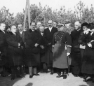 Uroczyste otwarcie w Babicach osiedla im. Aleksandry Piłsudskiej dla weteranów walk o niepodległość 29.10.1934 r.