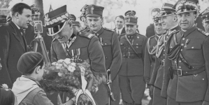 Przekazanie wojsku sprzętu ufundowanego przez mieszkańców Łucka we wrześniu 1938 r.