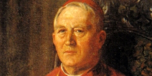 "Portret biskupa Antoniego Laubitza" Józefa Krzesz-Męciny.