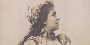 Wanda Siemaszkowa - pocztówka z roku 1901.