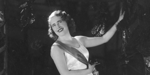 Tola Mankiewiczówna w operetce "Czar walca" w Teatrze Nowości w Warszawie w 1931 r.