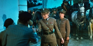 Scena z filmu "Rzeczpospolita babska" z 1969 roku.