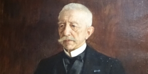 "Portret Wiktora Osławskiego" Teodora Axentowicza.