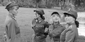 Scena z filmu Hieronima Przybyła "Rzeczpospolita babska" z 1969 roku.