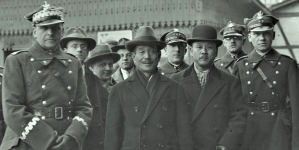 Wizyta japońskich wojskowych w Polsce 28.04.1928 r.