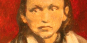 Portret księdza Stanisława Brzóski.
