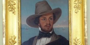 "Eduard Raczyński" - obraz z kolekcji portretów rodzinnych Atanazego Raczyńskiego, eksponowany w pałacu w Rogalinie.