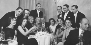 Bal mody w Hotelu Europejskim w Warszawie 11.01.1936 r.