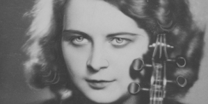 Grażyna Bacewicz, skrzypaczka, kompozytorka.