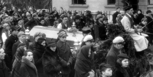 Pogrzeb Karola Huberta Rostworowskiego w lutym 1938 roku.