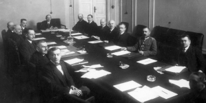 Posiedzenie gabinetu Leopolda Skulskiego, Warszawa 1919 r.