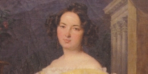 "Portret pani Hańskiej" Ferdinanda Georga Waldmüllera.
