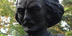 Popiersie Ignacego Jana Paderewskiego z jego pomnika w parku Jordana w Krakowie.