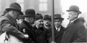 Wizyta ministra wyznań religijnych i oświecenia publicznego Gustawa Dobruckiego w Krakowie w kwietniu 1927 r.