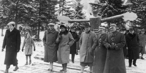 Przygotowania do Mistrzostw Świata w Narciarstwie Klasycznym FIS w Zakopanem, grudzień 1938 r.