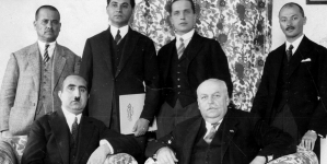 Podpisanie polsko-afgańskiego traktatu przyjaźni 3.11.1927 r.