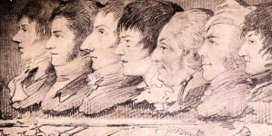 Szkic rysunkowy Aleksandra Orłowskiego wykonany w 1802 r.