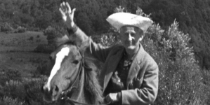 Antoni Bohdziewicz, jako kieronik artystyczny filmu Wadima Berestowskiego "Rancho texas" z 1958 roku.