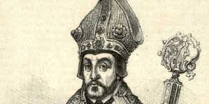 "Portret biskupa Filipa Padniewskiego" według wzoru Jana Matejki.