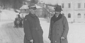 Gen. Władysław Sikorski na kuracji w Krynicy w 1926 roku.