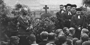 Przemówienie gen. Kazimierza Sawickiego na pogrzebie płk. Stefana Lotha w Warszawie w lipcu 1936 r.