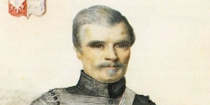 Ludwik Bystrzonowski w mundurze generała tureckiego z 1854 roku.