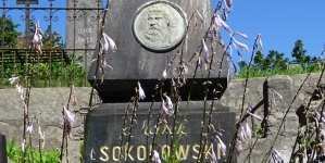 Grób Marka Sokołowskiego na wileńskim cmentarzu na Rossie.