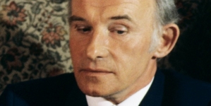 Henryk Bista w filmie Marka Piestraka "Klątwa Doliny Węży" z 1987 roku.