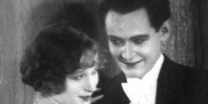 Maria Modzelewska i Zbigniew Sawan w filmie Henryka Szaro "Przedwiośnie" z 1928 roku.