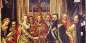 Mikołaj Radziwiłł "Czarny" zawiera w imieniu Króla Zygmunta II Augusta ślub (per procura) z Katarzyną Austriacką.
