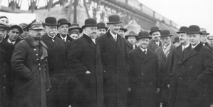 Otwarcie północnego odcinka magistrali kolejowej w listopadzie 1930 r.