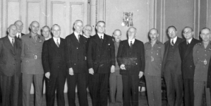Wizyta prezesa Kongresu Polonii Amerykańskiej Karola Rozmarka w Londynie 1945  rok.