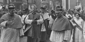 Konsekracja biskupa polowego Józefa Gawliny w Królewskiej Hucie 19.03.1933 r.
