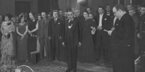 Jubileusz 35-lecia pracy aktorskiej Stefana Jaracza w Teatrze Wielkim w Warszawie, 1.07.1935 r.