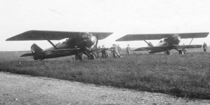 Wizyta polskich lotników wojskowych w Hiszpanii w lipcu 1925 roku.