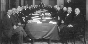 Zjazd prezesów Dyrekcji Okręgowych PKP w Ministerstwie Kolei Żelaznych w styczniu 1925 r.