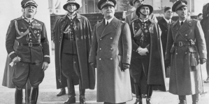Delegacja wojskowa i Związku Legionistów Polskich w Rzymie w grudniu 1937 r.