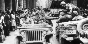 Wkroczenie polskich oddziałów 2 Korpusu Polskiego do Bolonii 21.04.1945 r.
