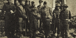 Wizyta Naczelnego Wodza gen. Kazimierza Sosnkowskiego na froncie włoskim w kwietniu 1944 r.
