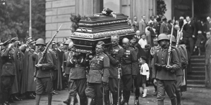 Pogrzeb płk. Stefana Lotha w Warszawie, lipiec 1936 r.