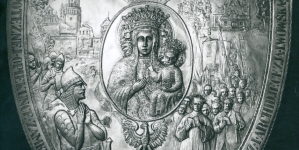 Ryngraf wykonany na pamiątkę 550 rocznicy sprowadzenia cudownego obrazu Matki Boskiej z Bełza do Częstochowy.
