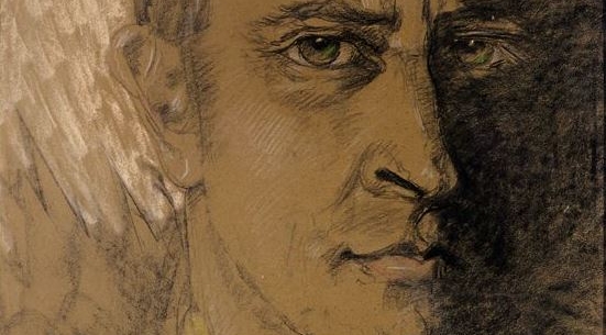  "Autoportret - Dr Jekyll" Stanisław Ignacy Witkiewicz.  