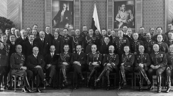  Zjazd absolwentów Wyższej Szkoły Wojennej z rocznika 1923-1924 w Warszawie 17.11.1934 r.  