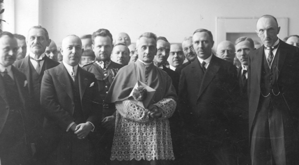  Uroczystość otwarcia krakowskiego oddziału Państwowego Banku Rolnego w grudniu 1927 r.  