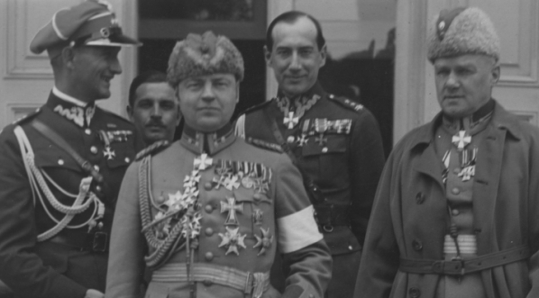  Wizyta Szefa Sztabu Generalnego armii fińskiej płk. Walleniusa w Polsce 21.05.1930 r.  