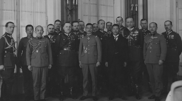  Wizyta japońskich wojskowych w Warszawie 30.04.1929 r.  