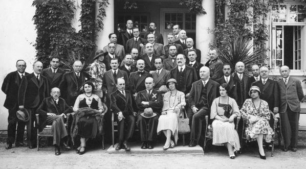  Wycieczka do Polski członków Sekcji Higieny Ligi Narodów - pobyt w Batowicach w czerwcu 1933 r.  