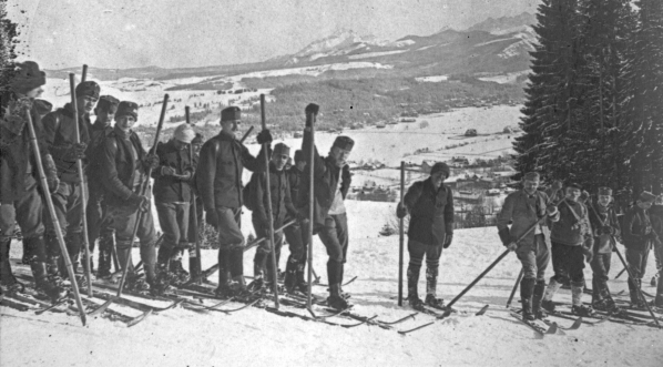  Kurs narciarski Szkoły Kadetów Armii Austro-Węgier w Zakopanem.  