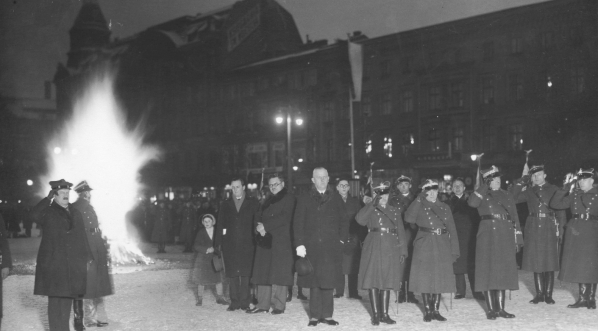  Obchody rocznicy powstania wielkopolskiego w Poznaniu w grudniu 1933 r.  
